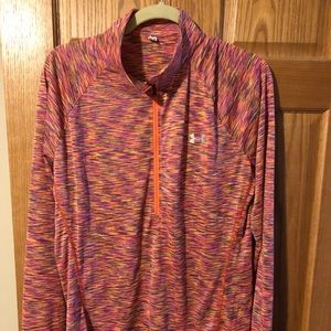 Under armour half zip long sleeve